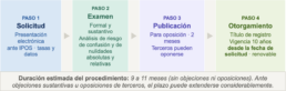 Figura 1. Esquema de procedimiento de registro de marca en Singapur